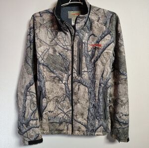 Sitka Gear Jacket Mens Mothwing Mountain Mimicry 2.0 Camouflage Soft Shell Large